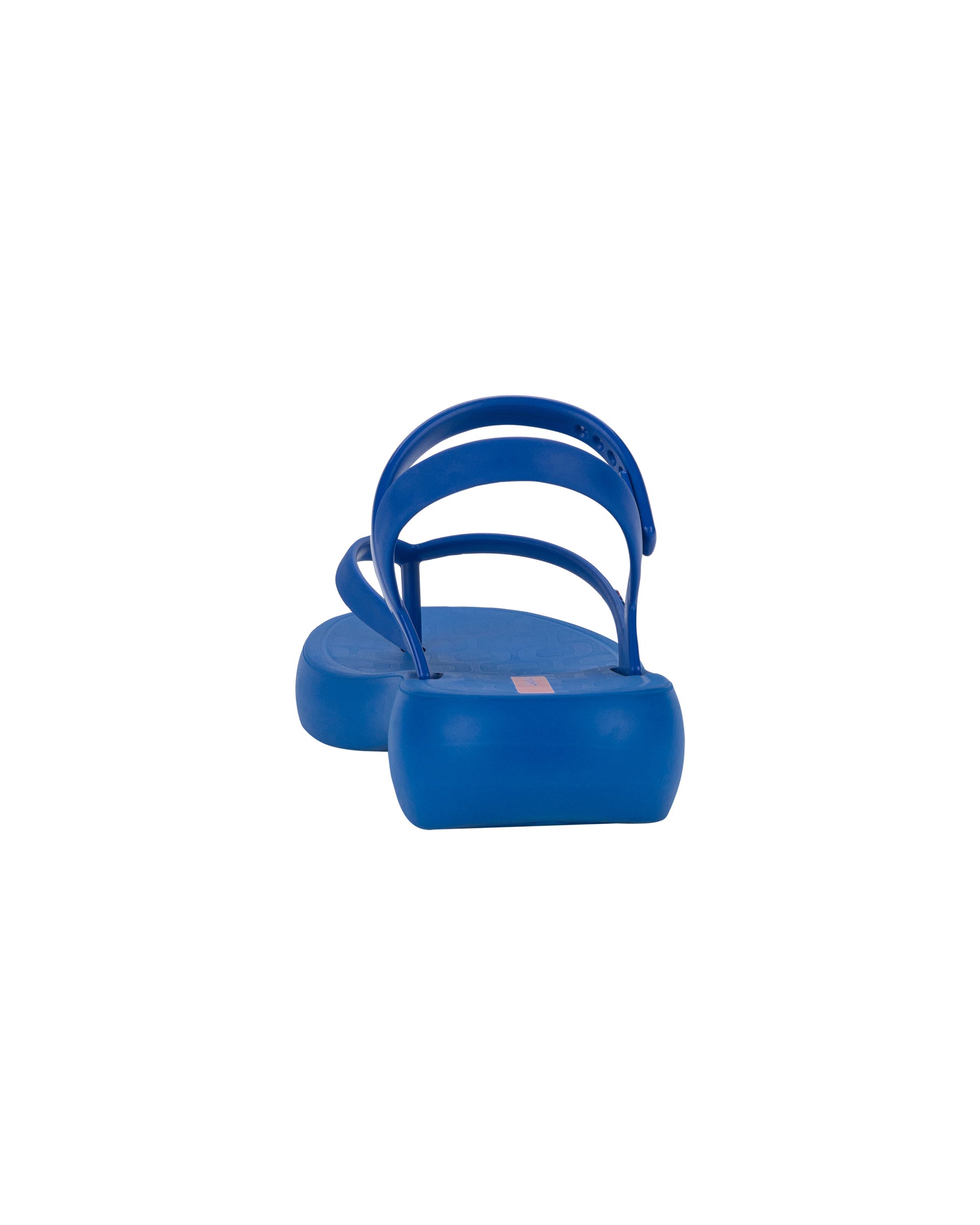 Back view of a blue Ipanema Verano women's sandal.