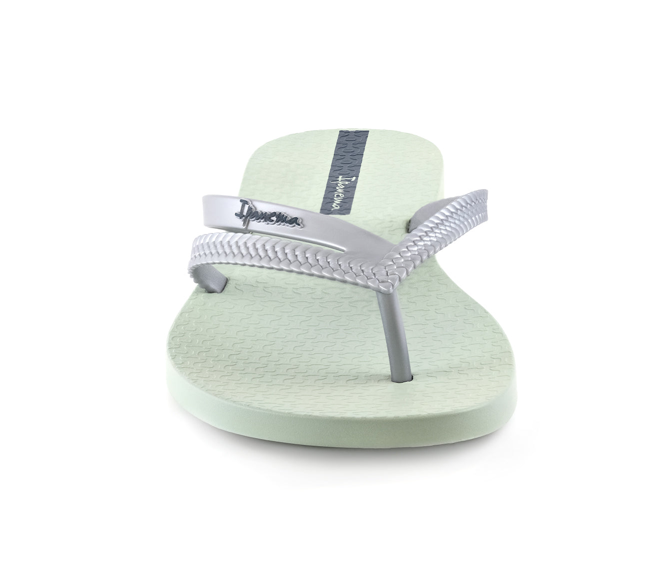 Ipanema Bossa Green/Pearly Silver Front View