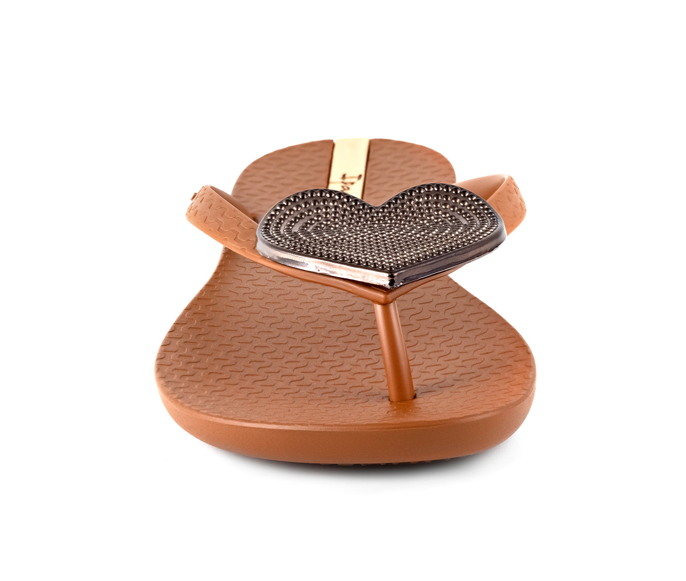Ipanema Wave Heart Brown/Bronze Front View