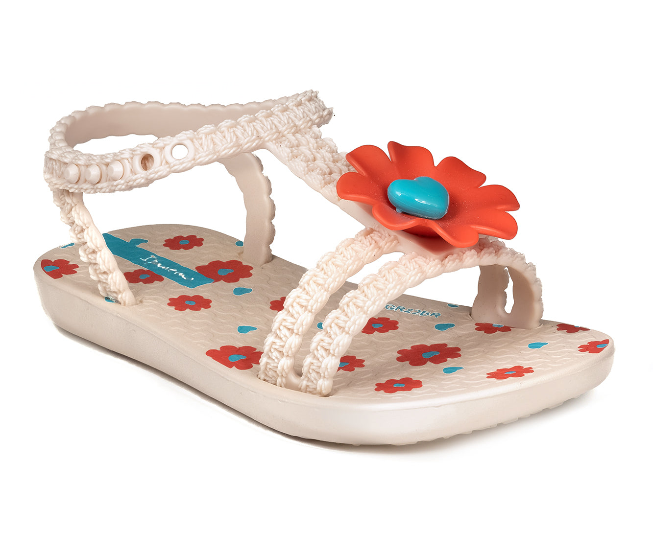 Ipanema  Daisy Beige/Beige/Red Angled View
